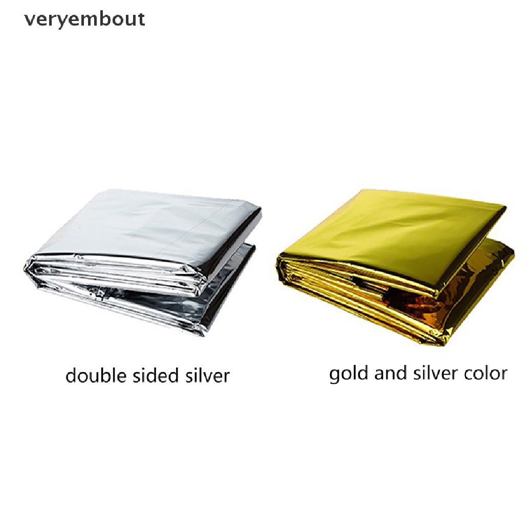 Chăn Sơ Cứu Cách Nhiệt Một Mặt Kích Thước 210 * 160 cm Tiện Dụng