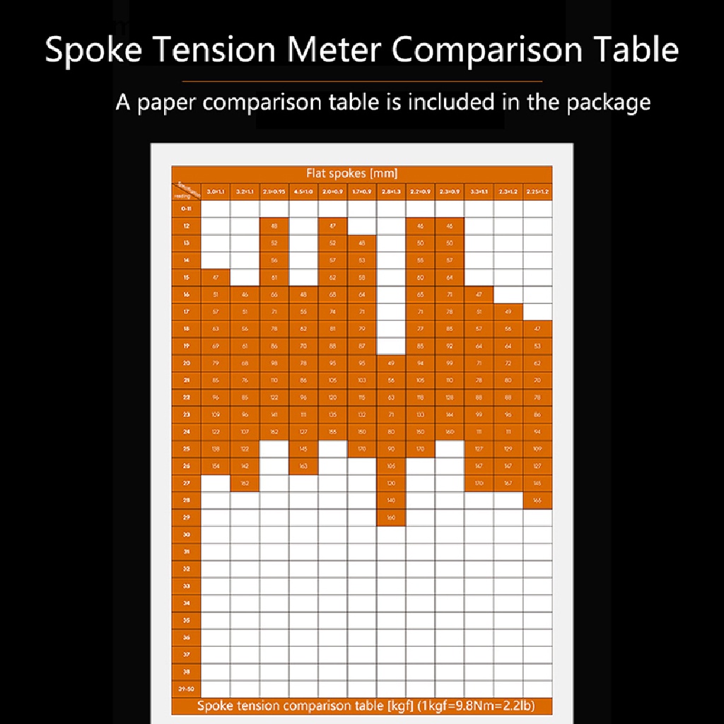 Dụng Cụ Đo Độ Căng Căm Xe Đạp Leo Núi Chuyên Dụng