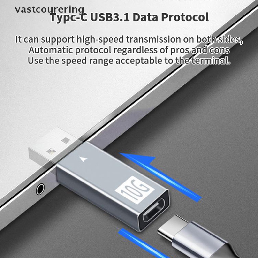 Đầu Chuyển Đổi USB 3.1 Sang Type C 10Gbps USB-A Sang USB-C 3.1-Gen2 Chuyên Dụng Cho Tai Nghe Máy Tính