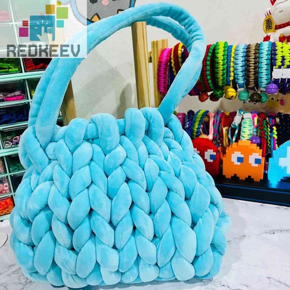 Cuộn Chỉ Sợi To Đan Túi Xách Chống Dính Dầu DIY