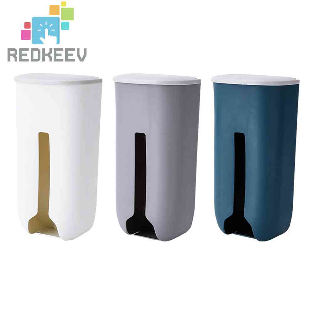 Hộp Đựng Túi Rác Treo Tường Tiết Kiệm Không Gian Có Thể Tái Sử Dụng Cho Nhà Tắm