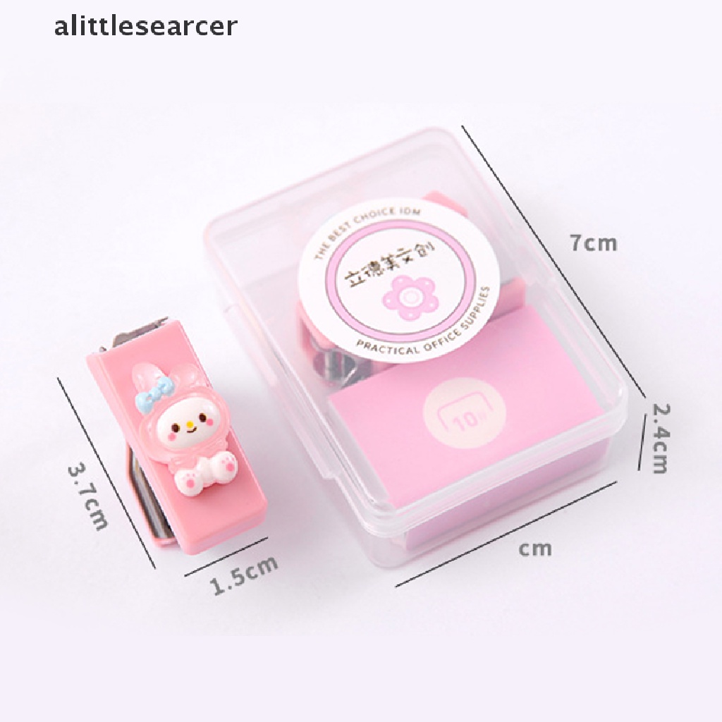 Đồ Dập Ghim Mini Họa Tiết Hoạt Hình Dễ Thương Tiện Dụng Cho Học Sinh / Văn Phòng