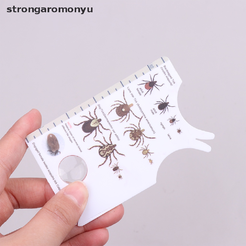 Thẻ Tick Di Động Kèm Kính Lúp Phóng Đại Chuyên Dụng Cho Thú Cưng