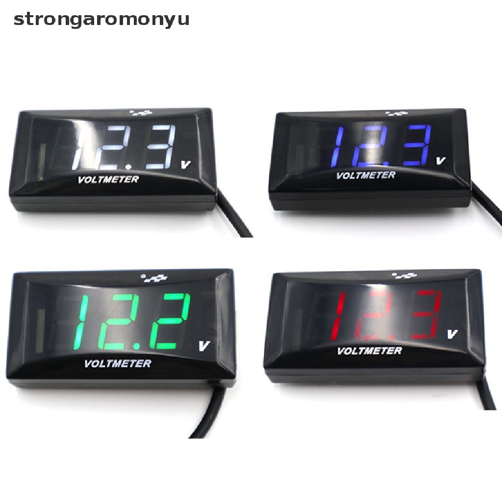 Vôn Kế Kỹ Thuật Số YU Có Màn Hình LED Hiển Thị Tiện Dụng