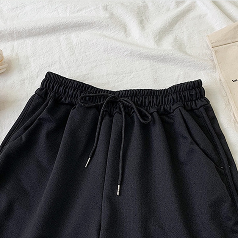 IELGY    Quần Short Thể Thao Lưng Cao Dáng Rộng Thời Trang Mùa Hè Cho Nữ