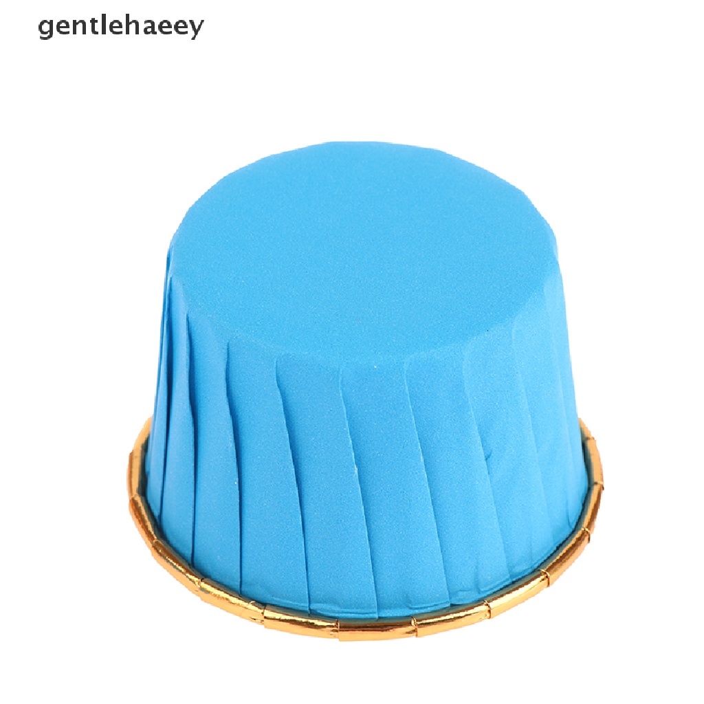 Set 10 Cốc Lá Nhôm Làm Bánh Cupcake Muffin