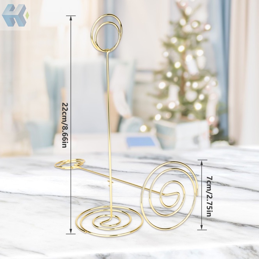 Set 10 Giá Đỡ Thẻ Ghi Số Kích Thước 8.75 inch Để Bàn Trang Trí Tiệc Cưới / Nhà Hàng / Lễ Tốt Nghiệp