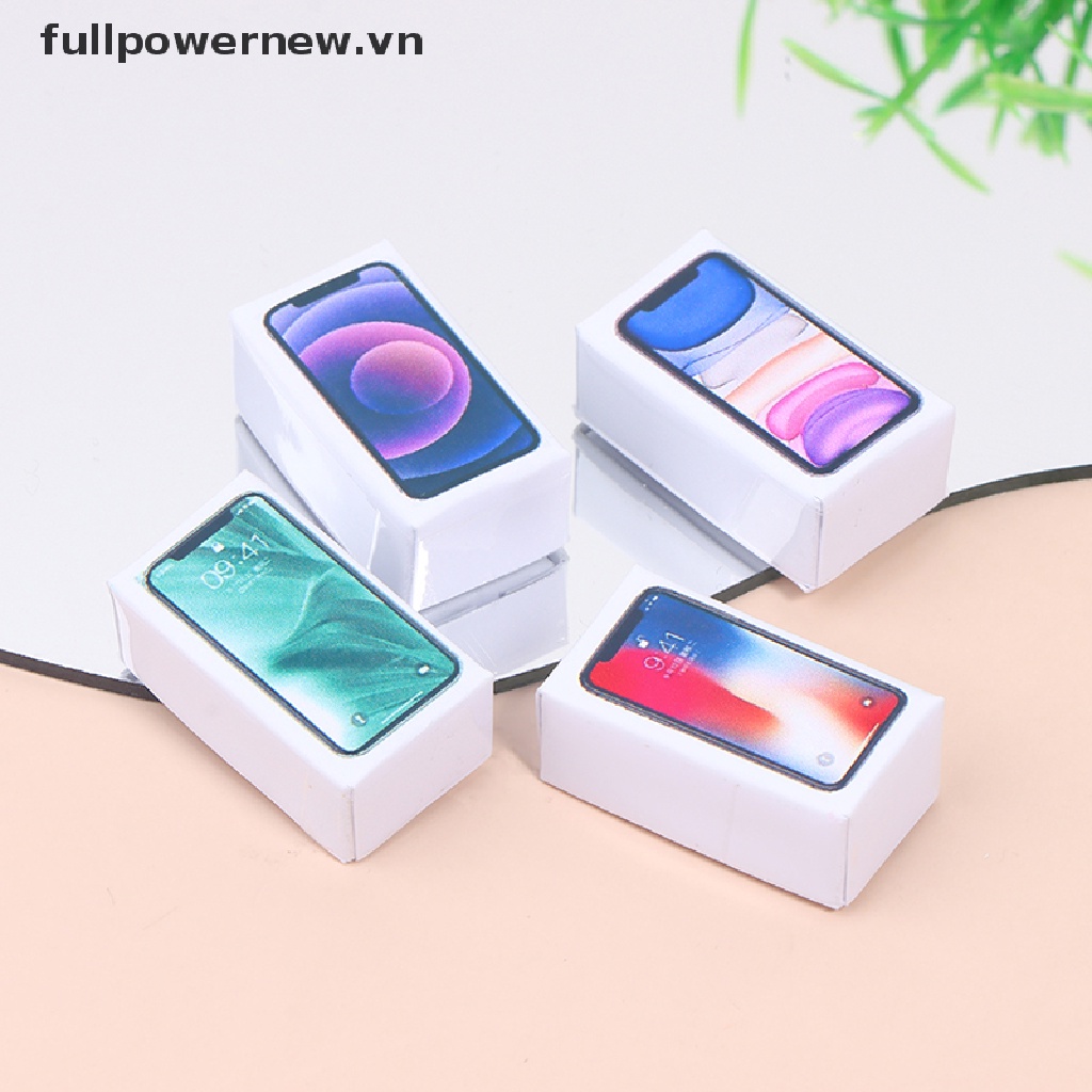 Điện Thoại Di Động Mini fullpowernew Tỉ Lệ 1: 12 Trang Trí Nhà Búp Bê