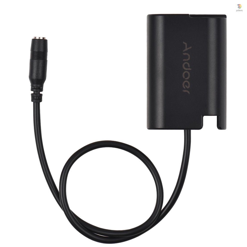 Dây Cáp Pin Andoer DMW-DCC17 DC Sang DC DMW-BLK22 Thay Thế Cho Panasonic LUMIX S5 DC-S5 DC-S5K DC-S5GK