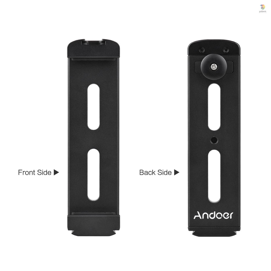 Giá Đỡ Máy Tính Bảng Andoer Bằng Kim Loại 1 / 4 Inch 13.5-25.5cm / 5.3-10in Có Thể Điều Chỉnh Tiện Dụng