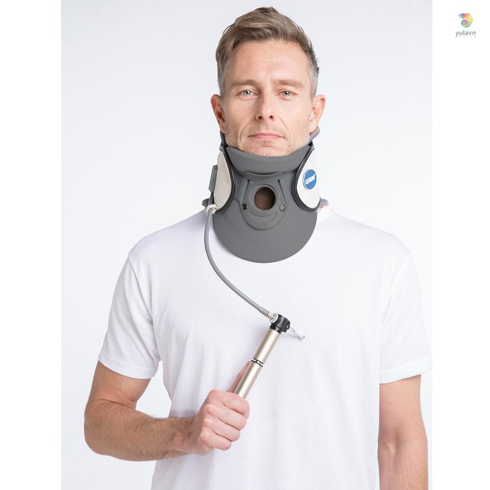 Thiết Bị Kéo Cổ Bơm Hơi Y Tế LEAMAI Giảm Đau Lưng Và Cổ Nhỏ Gọn Sử Dụng Tại Nhà