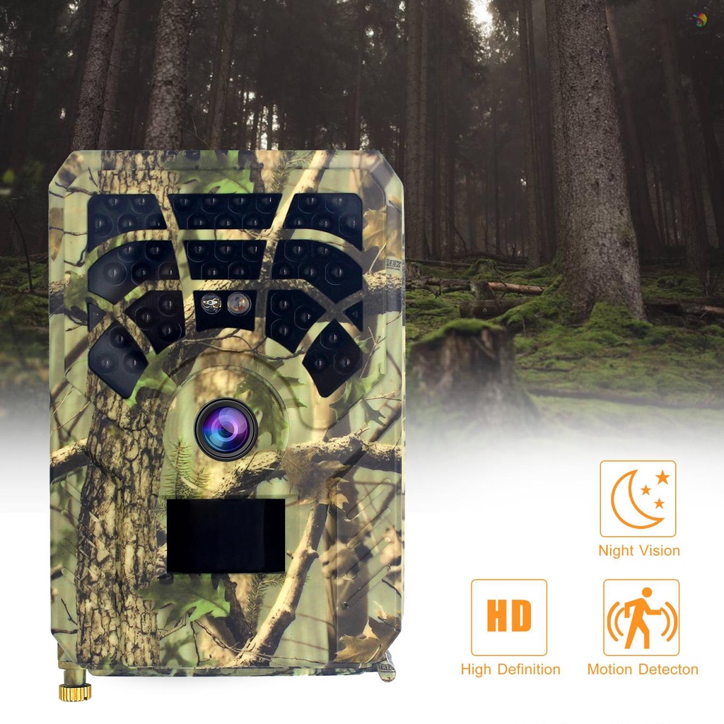 Set 46 Đèn Hồng Ngoại Kỹ Thuật Số Trail 12MP HD Chống Nước Có Tầm Nhìn Đêm Cho Săn Bắn Động Vật Hoang Dã