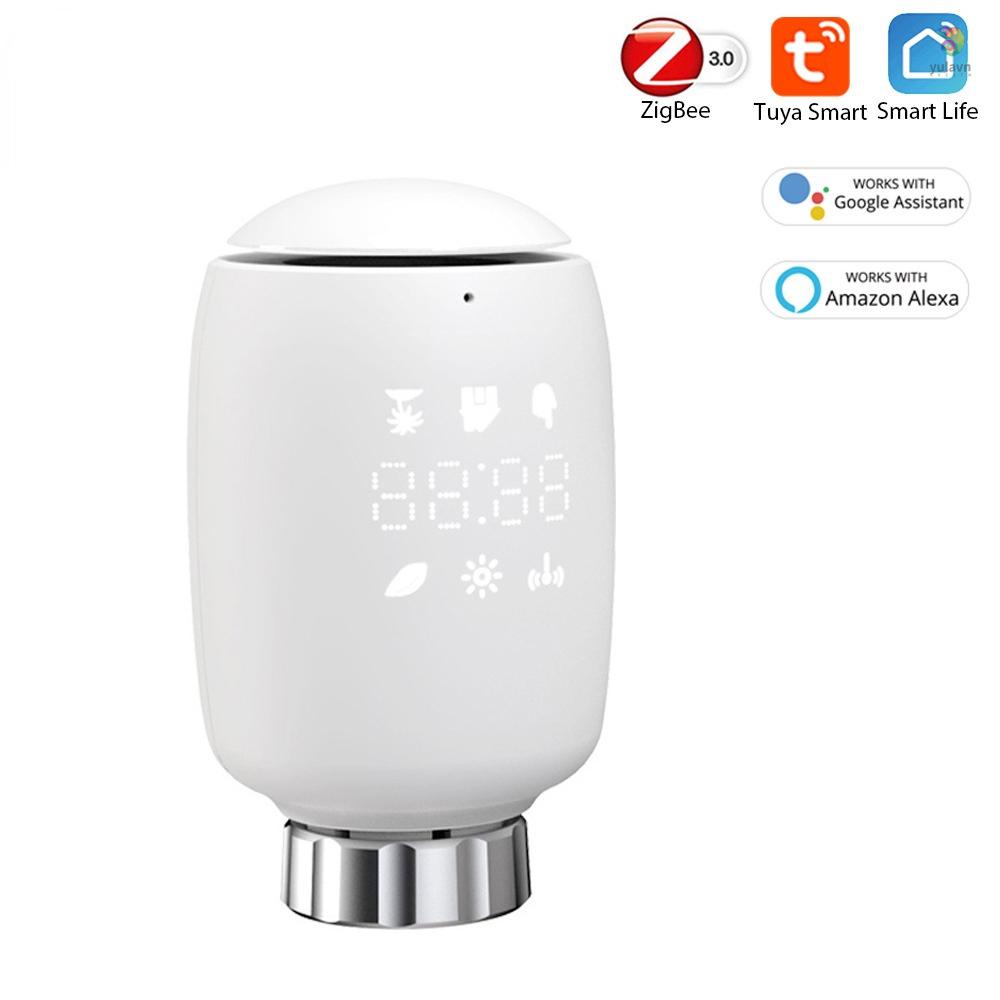 Van Tản Nhiệt Điều Khiển Bằng Giọng Nói Tương Thích Với Alexa Google Assistant Tuya Zigbee3.0