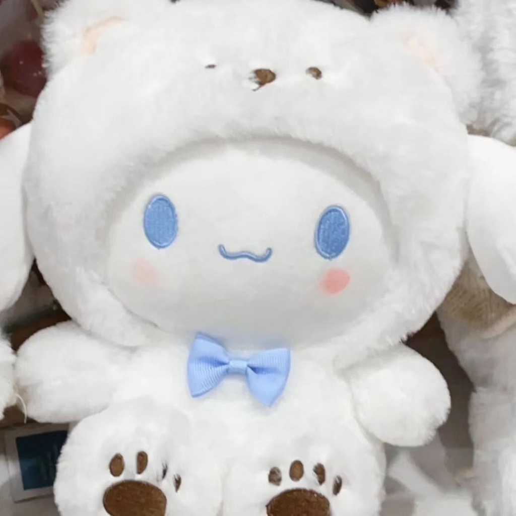 gấu bông cinamoroll SANRIO Thú Nhồi Bông Hình Chú Chó Tai To Dễ Thương