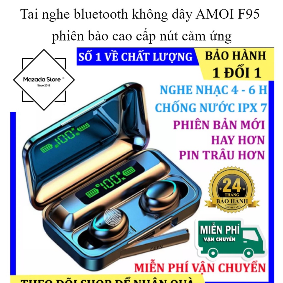Tai Nghe Bluetooth Pin Trâu 3500 maH Micro HD, Chống Nước, Micro 2 Bên, Hỗ Trợ Mọi Dòng Máy Tai Nghe Bluetooth | BigBuy360 - bigbuy360.vn