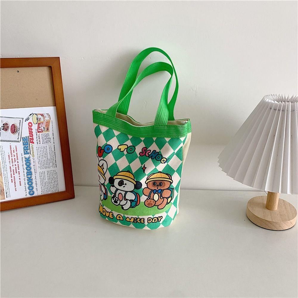 Túi Đựng Đồ Ăn Trưa 26 Ngăn In Họa Tiết Hoạt Hình Dễ Thương