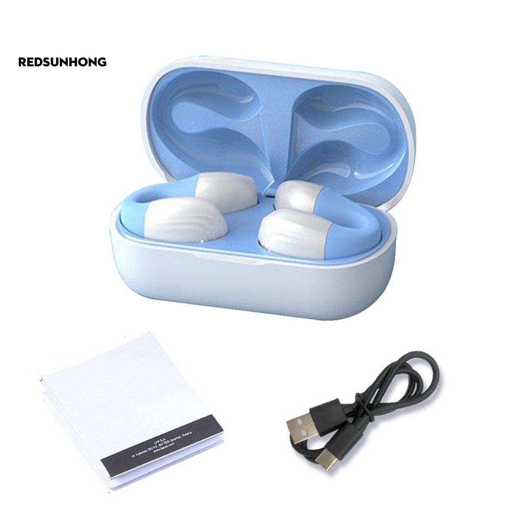 1 Bộ Tai Nghe Thể Thao Không Dây RSH.z 300mAh Phát Hiện Giọng Nói