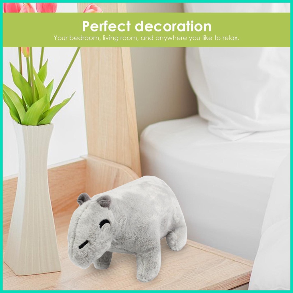 Gối Nhồi Bông Capybara Hoạt Hình Siêu Thoải Mái Cho Người Lớn Và Trẻ Em