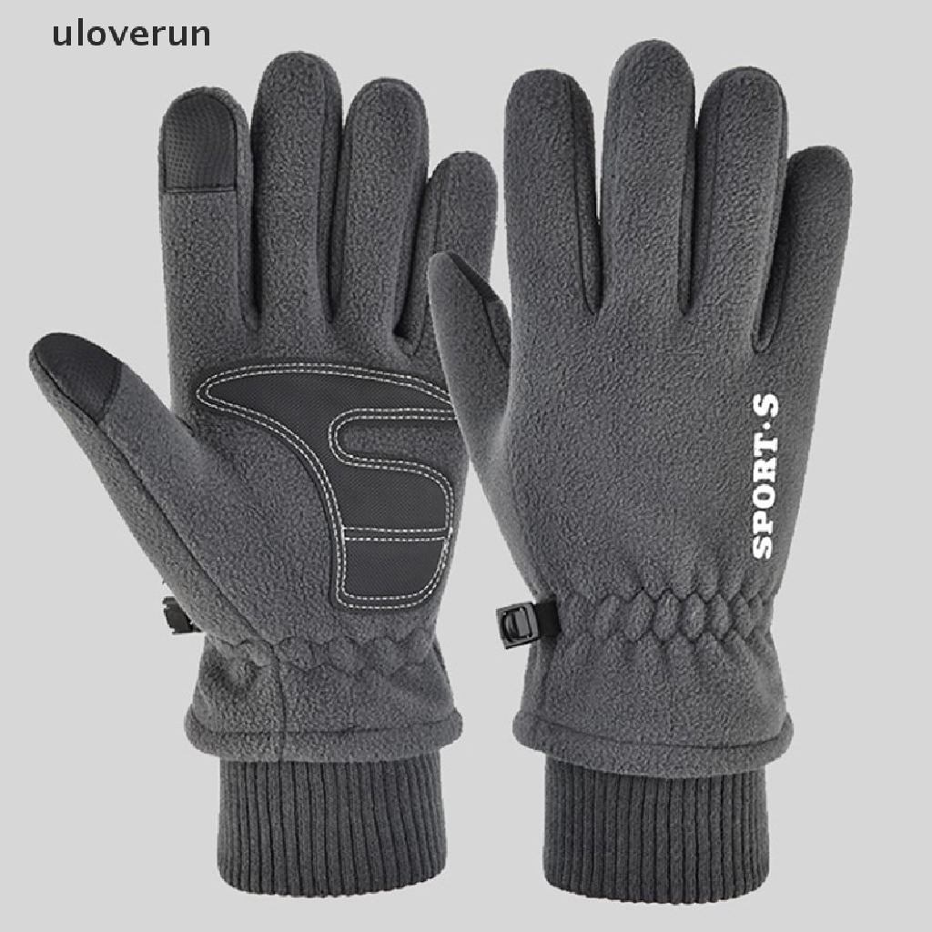 Đôi Găng Tay Silica Gel Nỉ Chống Trượt Có Thể Chạm Màn Hình Cảm Ứng Dành Cho Nam Nữ