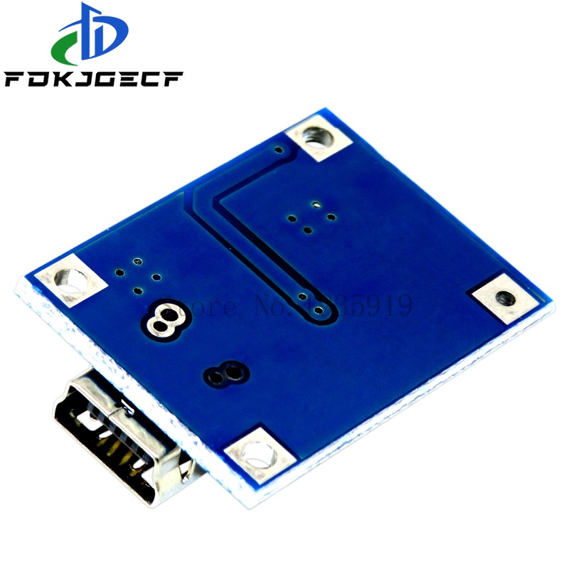 Bộ 10 Mô Đun Sạc Pin Lithium Mini USB 5V 1A 18650 TP4056