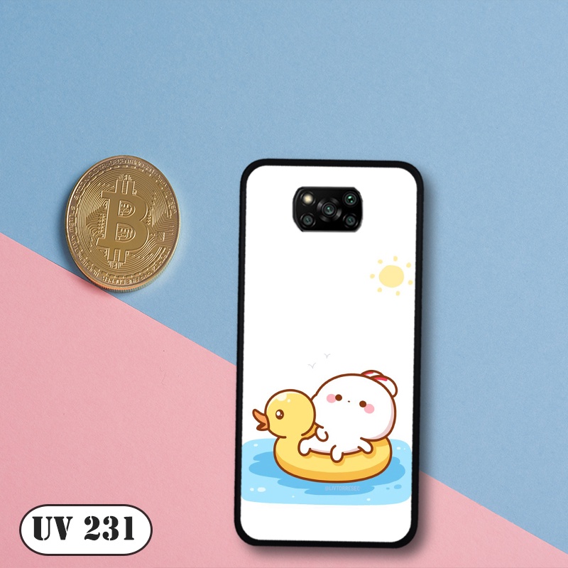 Ốp lưng nhám in hình cho điện thoại Xiaomi POCO X3/Xiaomi Pocophone F1