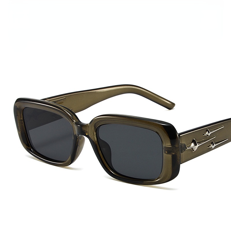 Kính Mát Gọng Vuông Thời Trang Mới Cho Nam Nữ Màu Sắc