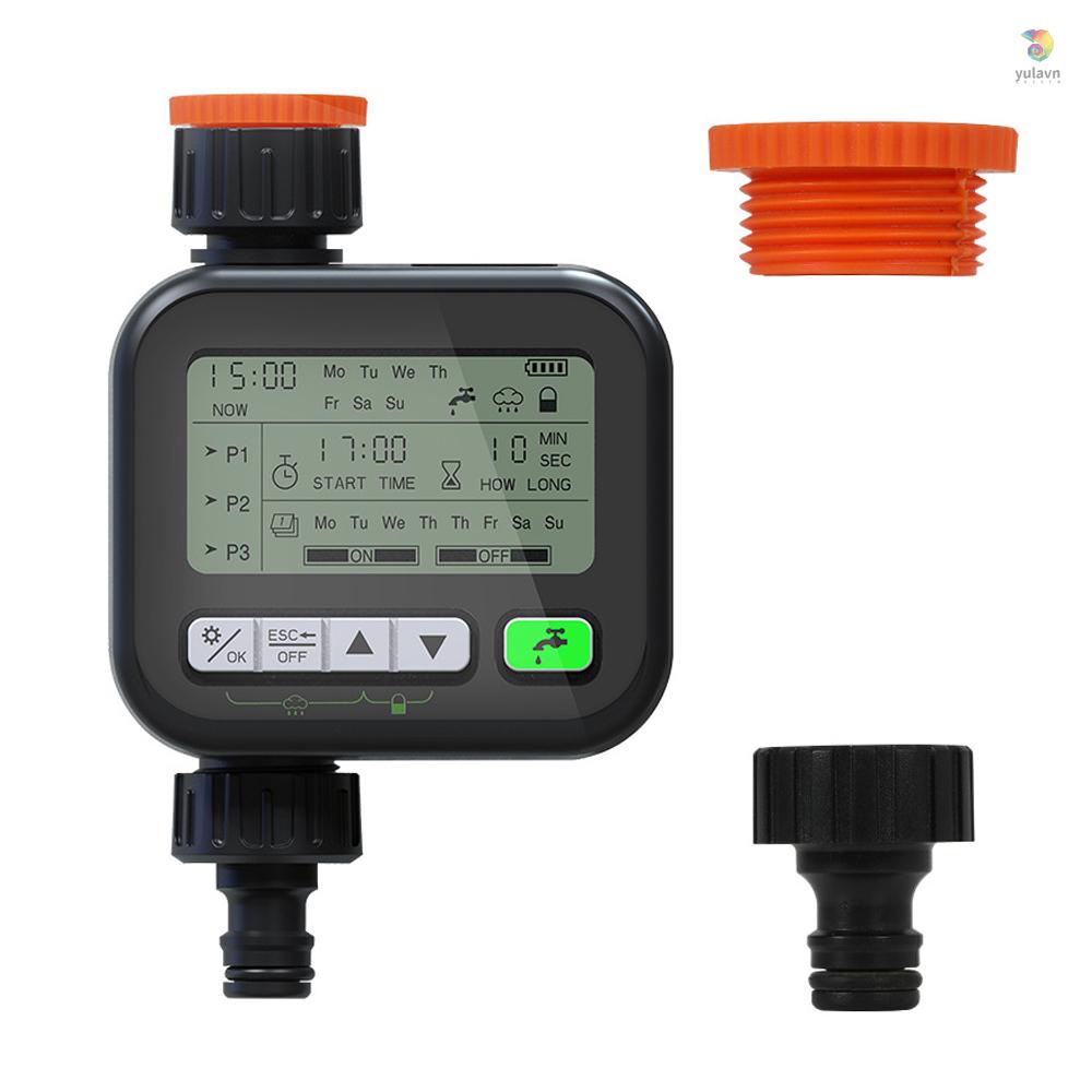 Thiết Bị Điều Khiển Hệ Thống Tưới Nước Tự Động Hẹn Giờ 3 Lập Trình Cho Sân Vườn / Ban Công
