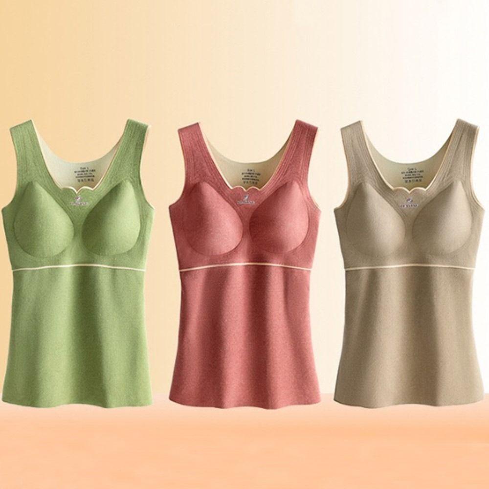 Áo Lót Hai Dây Mỏng Co Giãn Giữ Ấm Mùa Đông Cho Nữ