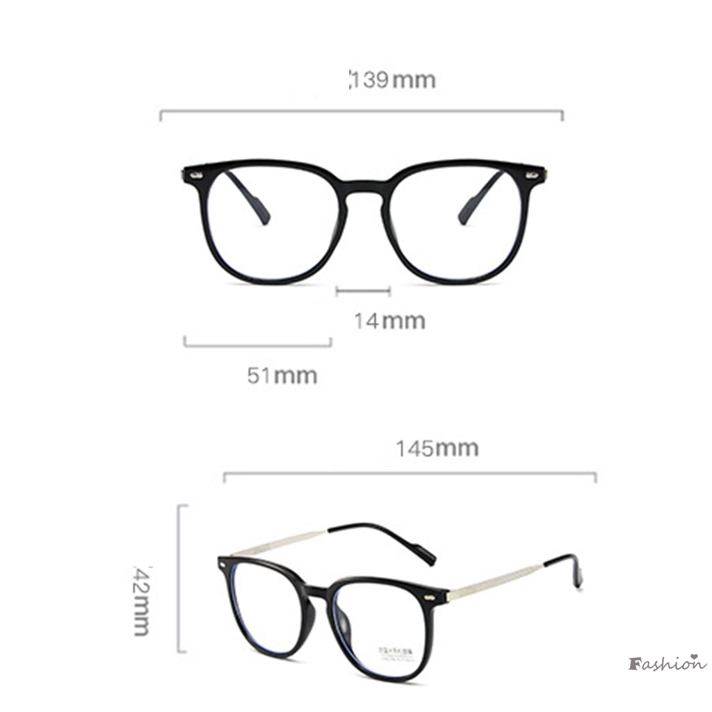 Mắt Kính Gọng Tròn Siêu Nhẹ Phong Cách Retro