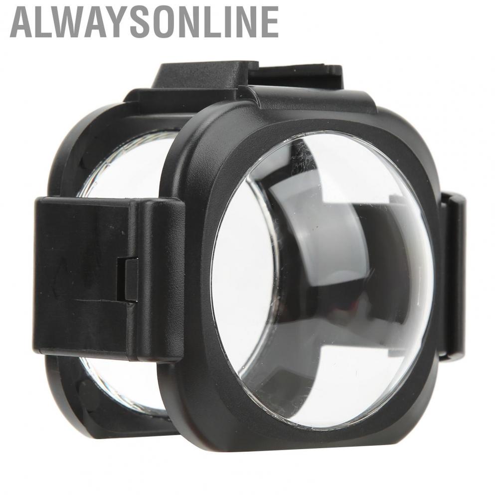 Alwaysonline Camera Lens Protective Cover  High Light Transmittance Guard Convenient Installation for Outdoor