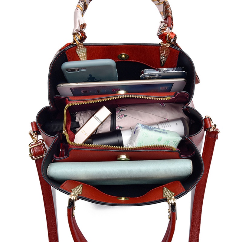 Túi Xách Tote Màu Đỏ Thời Trang Mùa Hè 2023 Cho Nữ#Túi Đeo Vai Thời Trang Cho Nữ 39; s 39; s