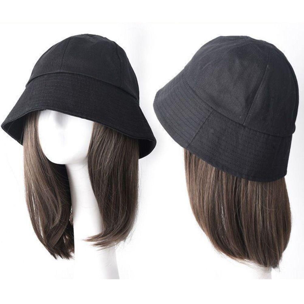 CABEZA Bộ Tóc Giả Thẳng Dài Bằng Sợi Chịu Nhiệt Thoáng Khí Dễ Mặc Đi Biển Mùa Xuân Cho Nữ