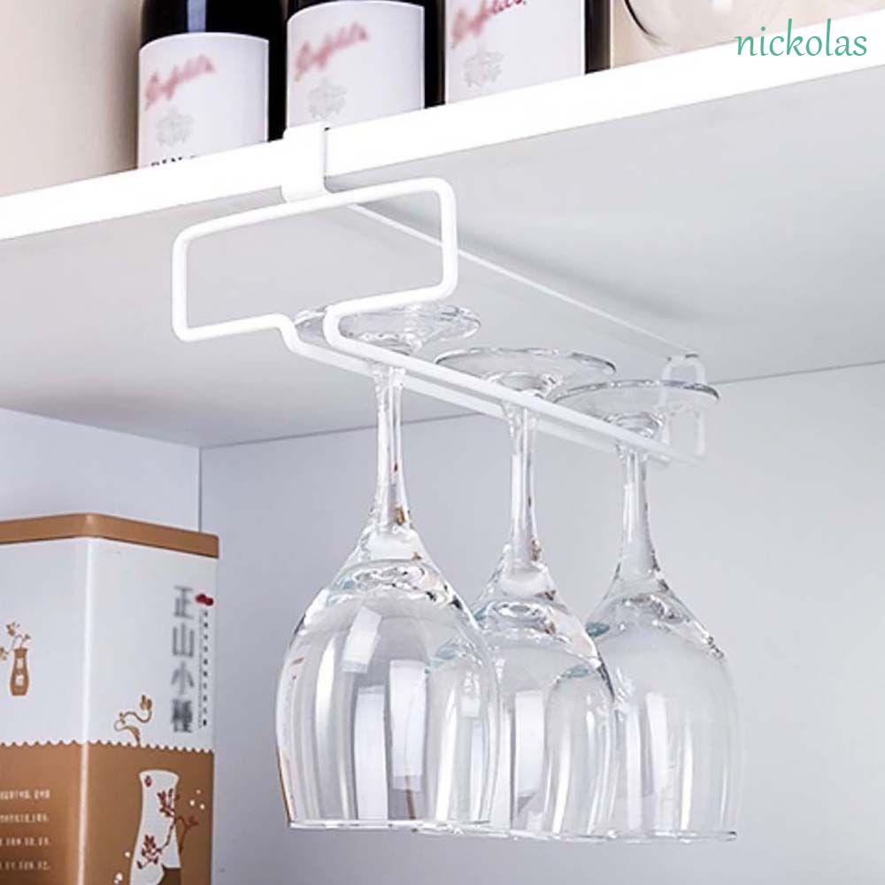 Giá Treo Ly Rượu Vang Bằng Gỗ NICKOLAS Siêu Bền Tiện Dụng Cho Nhà Bếp / Quán Bar