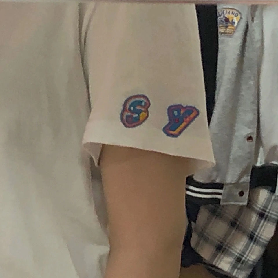 Bộ 26 Miếng Vá Quần Áo Tay Ngắn Thêu Chữ Cái Tiếng Anh