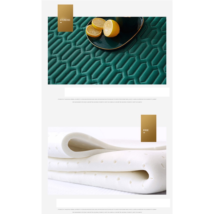 Aladdingrubber Thảm Lót Đơn / Đôi Bằng Vải Lạnh Có Thể Giặt Được