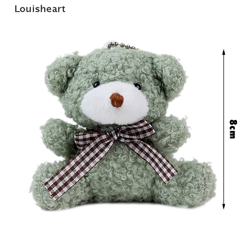 Móc Khóa Gấu Nhồi Bông Louisheart Dễ Thương