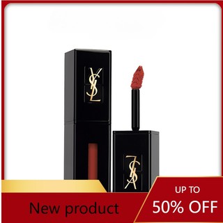 Yolo màu mới 610#son môi ysl / saint laurent màu cà chua tráng gương 416#434#435#son môi tăng cường sức sống tiện dụng chất lượng cao