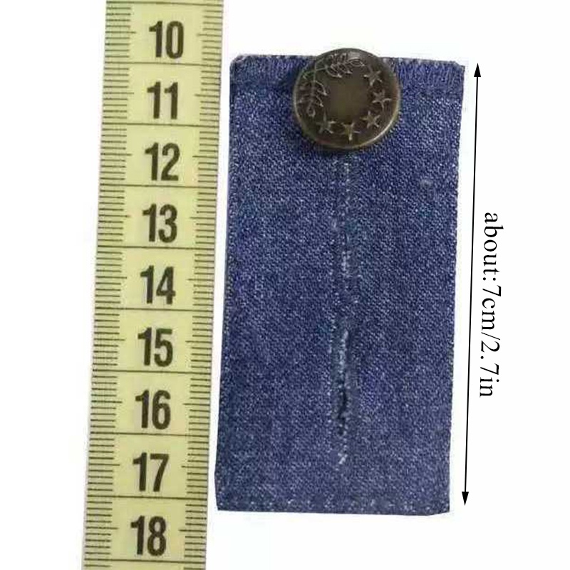 Thắt Lưng Vải Denim Có Khóa Điều Chỉnh Được Tiện Lợi