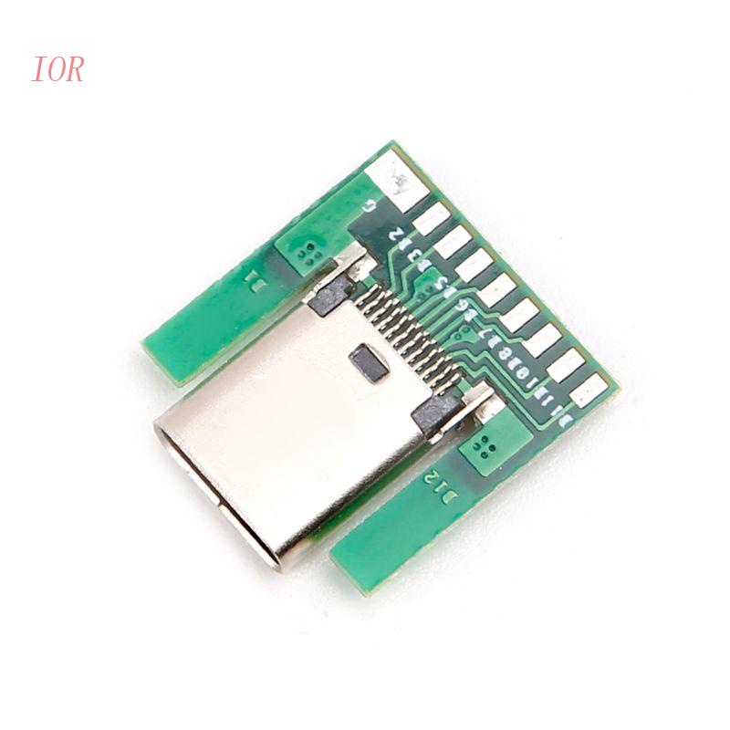 Đầu Nối Ổ Cắm USB 3.1 Type C SMT DIY 24pin