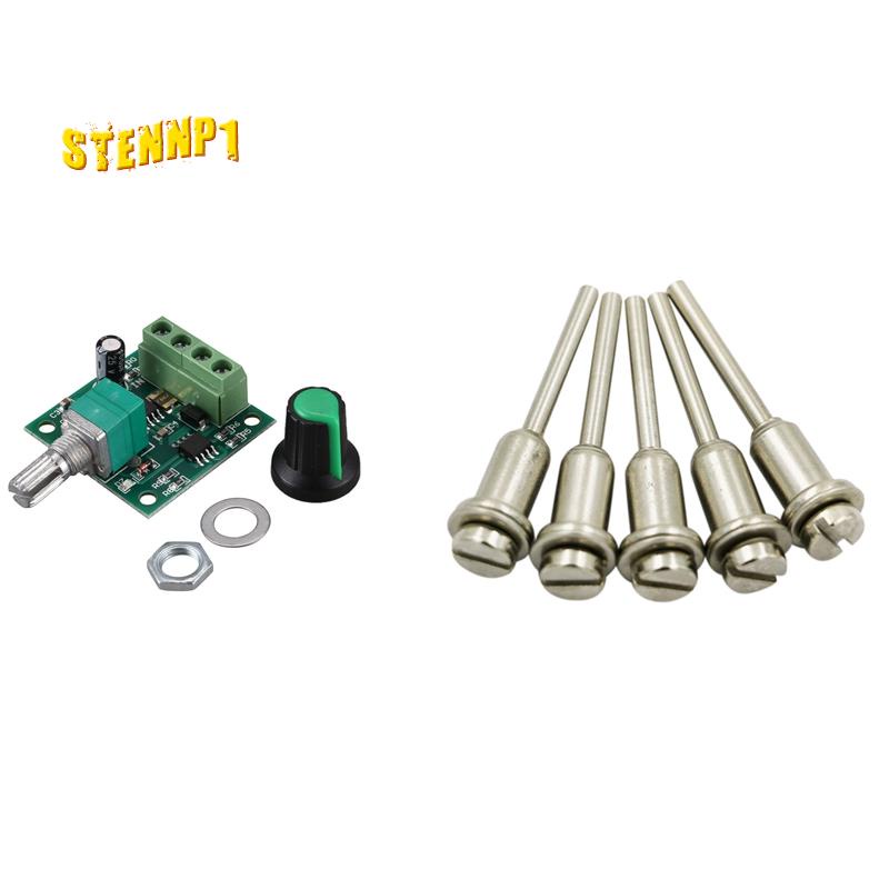 Set 5 Mô Đun Điều Khiển Tốc Độ Động Cơ DC PWM Với Thân Trục 3.17mm