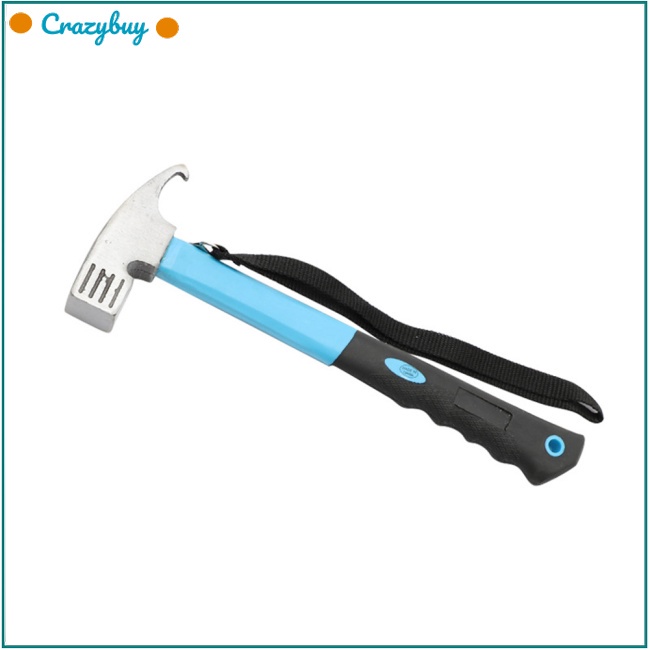 Cr Búa Cắm Trại Bằng Thép Carbon Cao Cấp Chống Sốc Chống Đứt Tay Đa Năng