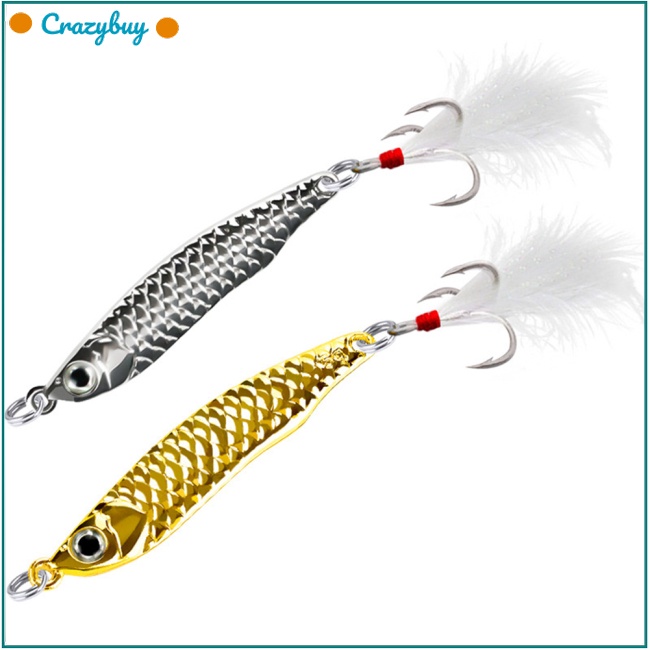 Cr Móc Câu Cá Bằng Hợp Kim Kẽm 7g 10g 15g