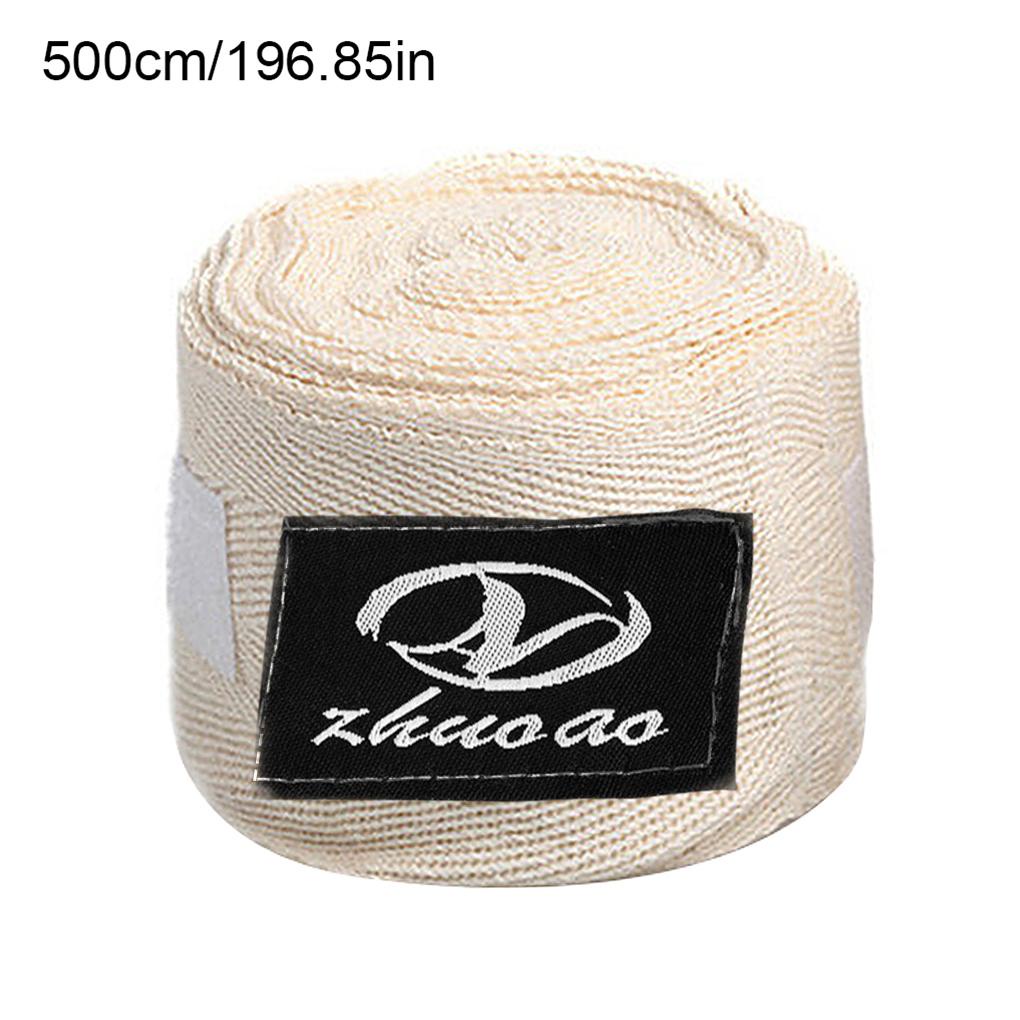 Băng Quấn Tay Vải Cotton Co Giãn Thấm Hút Mồ Hôi Tốt Chuyên Dùng Tập Boxing