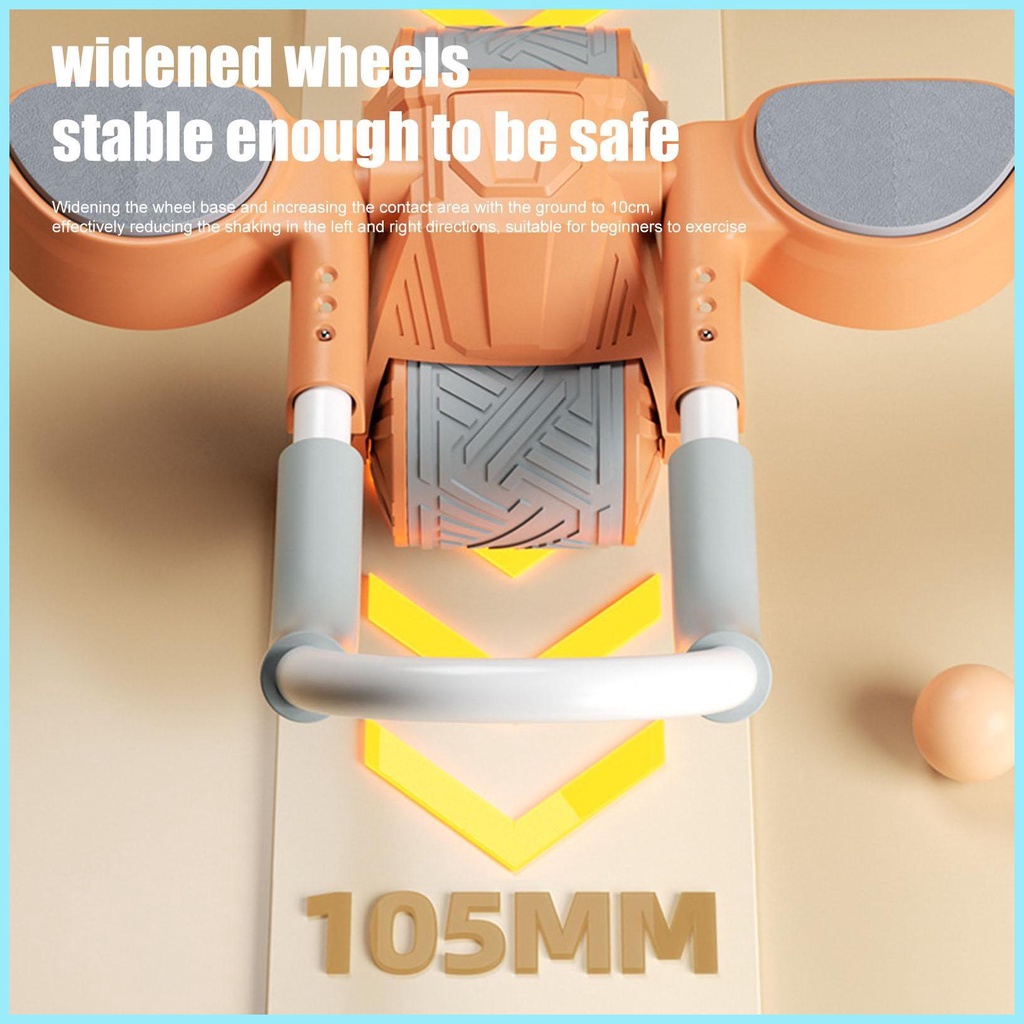 Con Lăn Ab 4D Kèm Con Lăn Hỗ Trợ Khuỷu Tay Và Tay Cầm Chống Trượt Dùng Để Luyện Tập Thể Hình tdevn