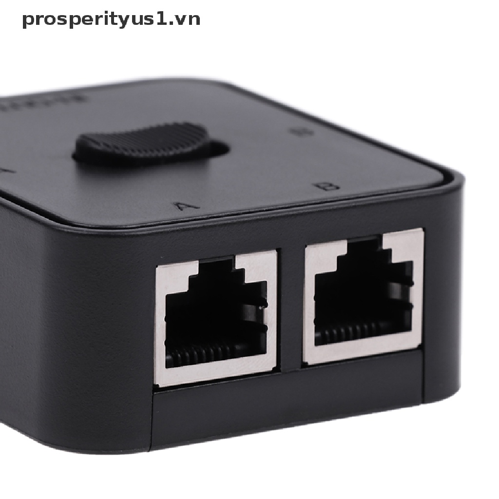 Công Tắc Chuyển Đổi Mạng RJ45 1000Mbps 2 Trong 1 Ra / 1