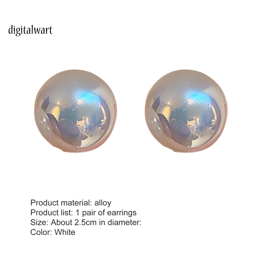 Kỹ Thuật Số| 1 Đôi Bông Tai Nữ Đính Ngọc Trai Giả Thanh Lịch