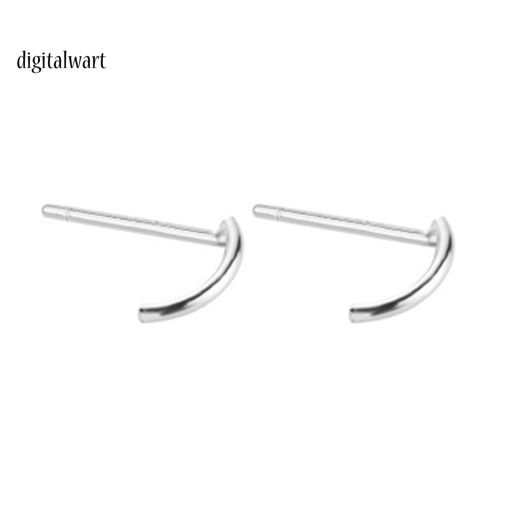 Kỹ Thuật Số| 1 Đôi Bông Tai Xỏ Lỗ Hình Trái Tim Nhiều Kiểu Dáng Dễ Thương Không Đau