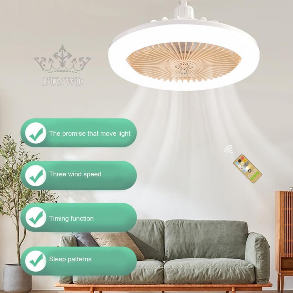 Quạt Trần Đa Năng 11cm 3 Cánh Siêu Yên Tĩnh E27