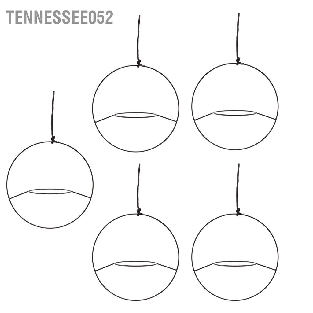 Tennessee052 Bộ 5 Treo Dụng Cụ Bào Giá Đỡ Chống Gỉ Trang Trí Kim Loại Giỏ Hoa Cho Phòng Khách Trong Nhà Sân Vườn Ban Công