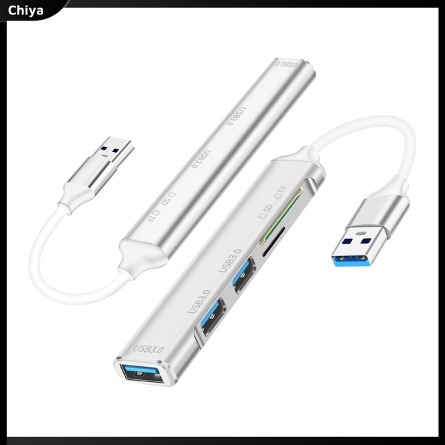 Bộ Hub Chuyển Đổi Usb3.0 Hub Tf Loại A Sang Usb 3.0 Thiết Kế Nhỏ Gọn 5 Trong 1